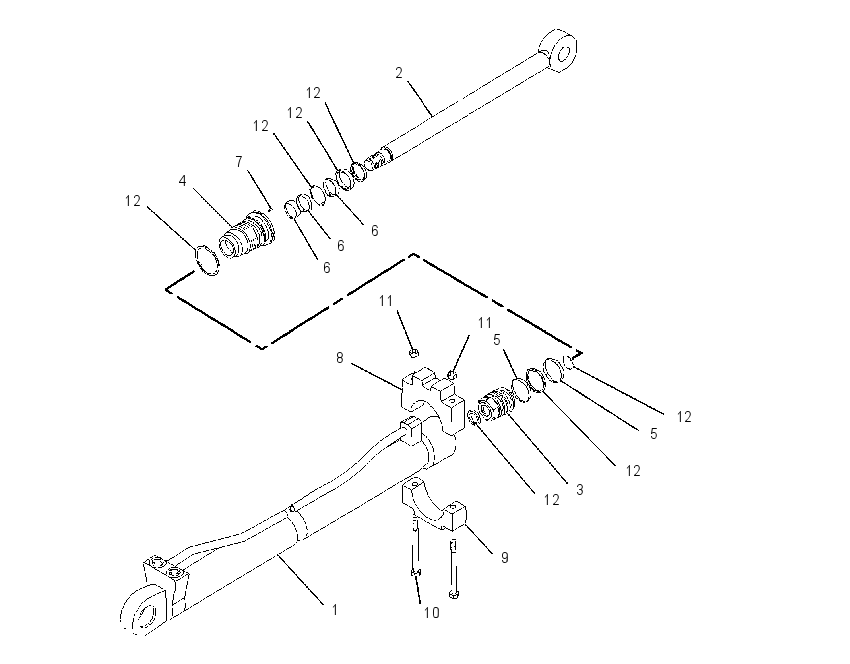 CYLINDER GP-EXTENDABLE STICK 2078360 CAT