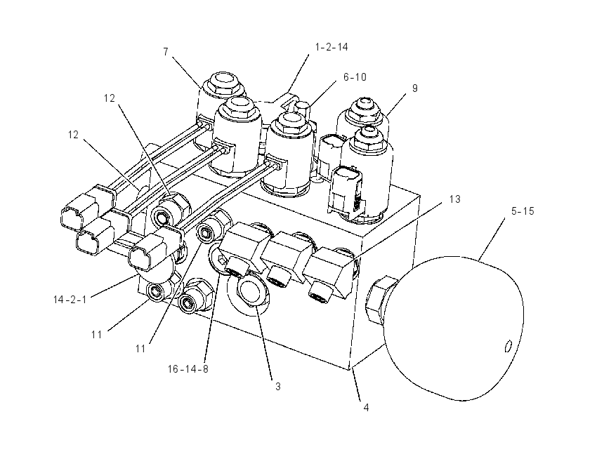 VALVE GP-INTERLOCK MANIFOLD 1522696 CAT