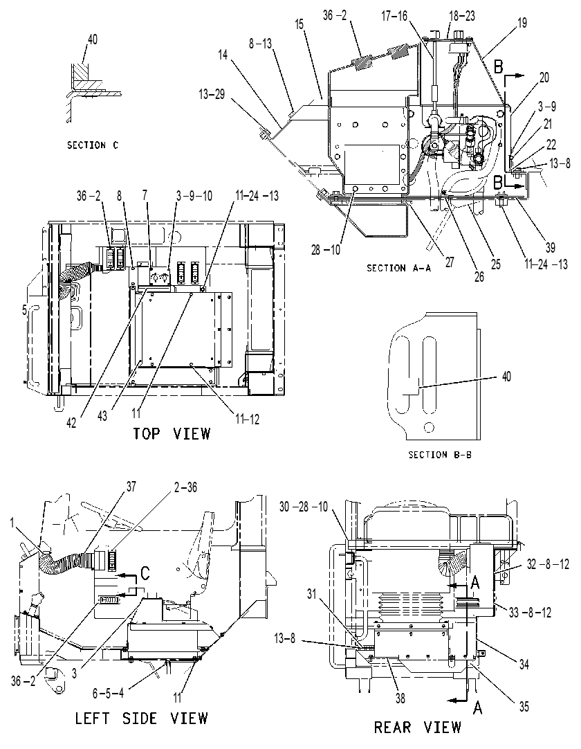 Кондиционер с креплением 1445585 CAT