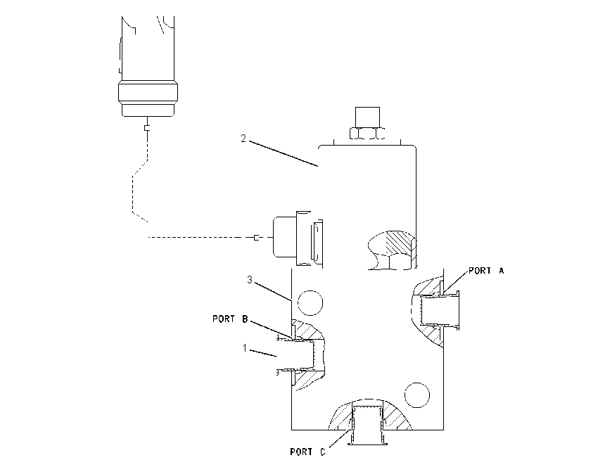 VALVE & MTG GP-AIR SHUTOFF 1522700 CAT