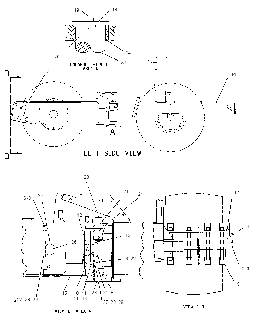 FRAME GP-MAIN 5E5896 CAT