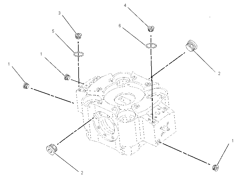 BODY GP-VALVE 2030802 CAT