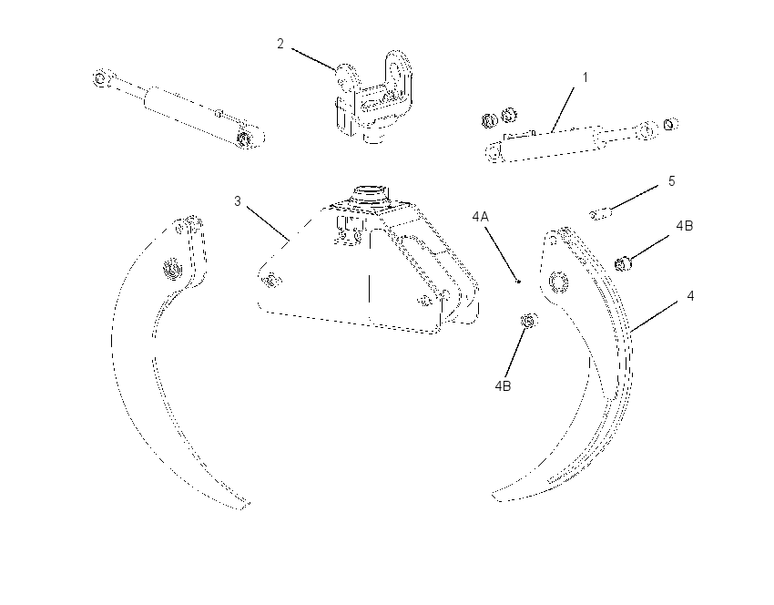 GRAPPLE AR-BUNCHING 1699589 CAT