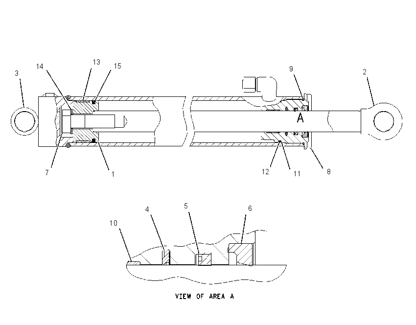 CYLINDER GP-EXTENDABLE STICK 1917721 CAT