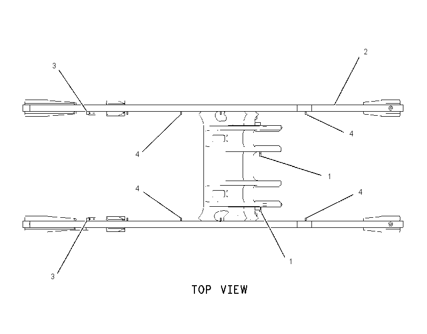 ARM & BEARING AS 0700124 CAT