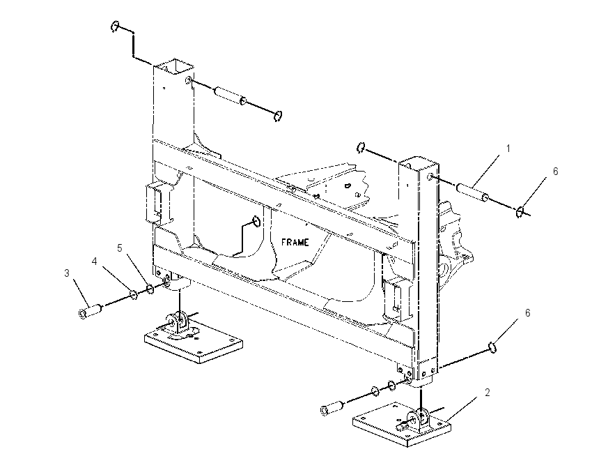 STABILIZER GP-BACKHOE 1265707 CAT