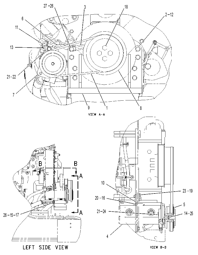 PUMP & MTG GP-AXLE OIL COOLER 2038104 CAT