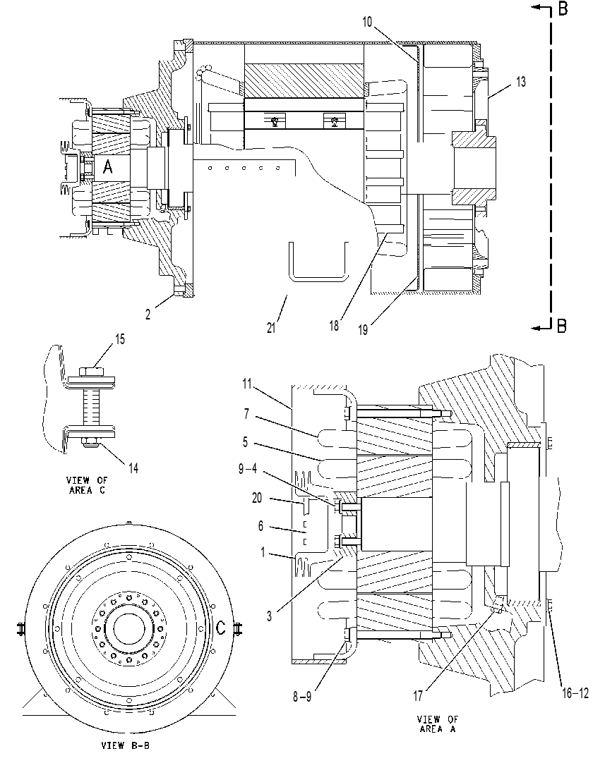 Генератор 4P9905 CAT