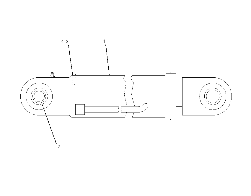CYLINDER & MTG GP-ELEVATION 1G7907 CAT