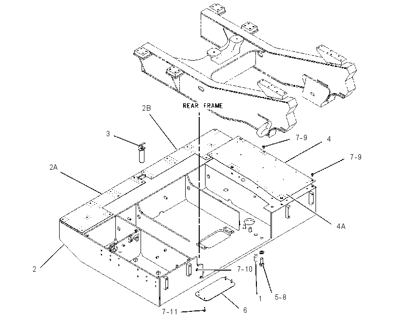 BUMPER GP-REAR 1145129 CAT