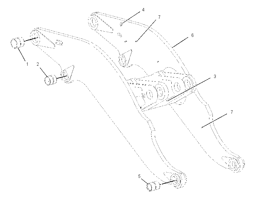 ARM & BEARING AS 1897969 CAT