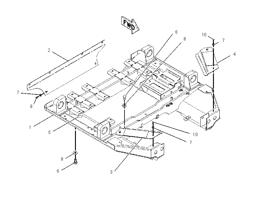 SUPPORT GP-PLATFORM 1745895 CAT