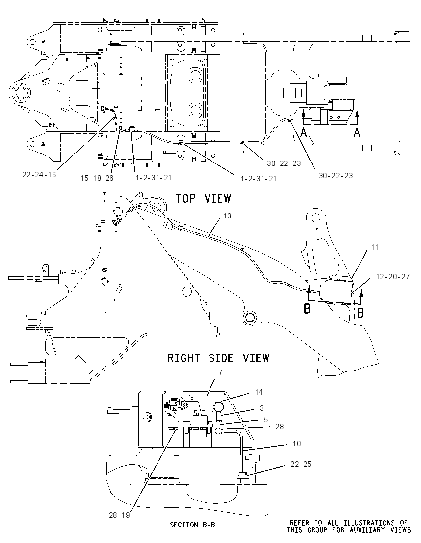 SENSOR & MTG GP-TILT POSITION 2083910 CAT