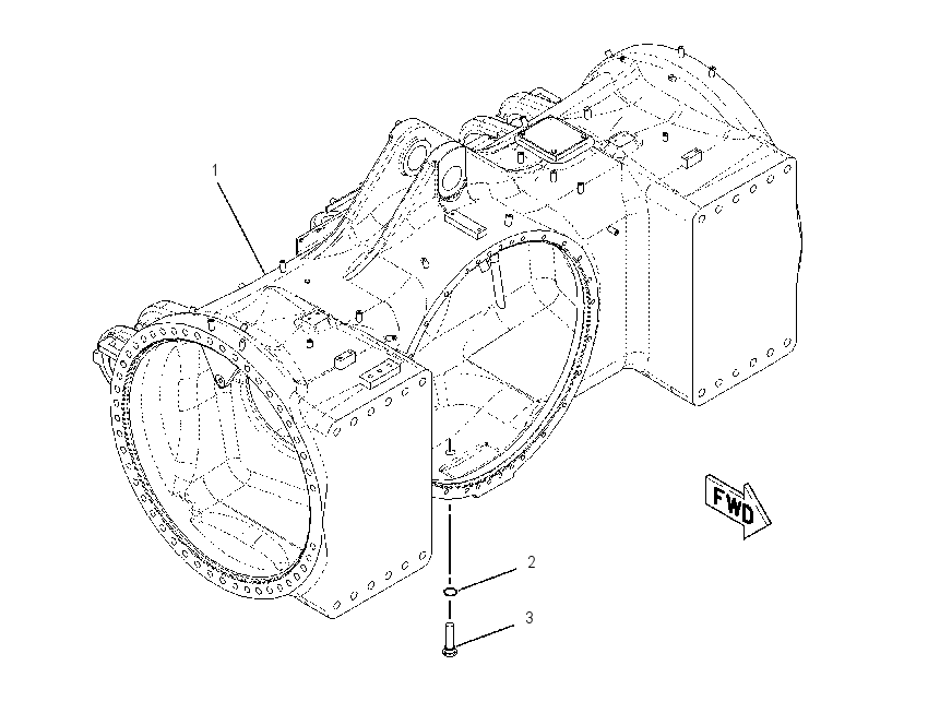 HOUSING GP-REAR AXLE 1985954 CAT