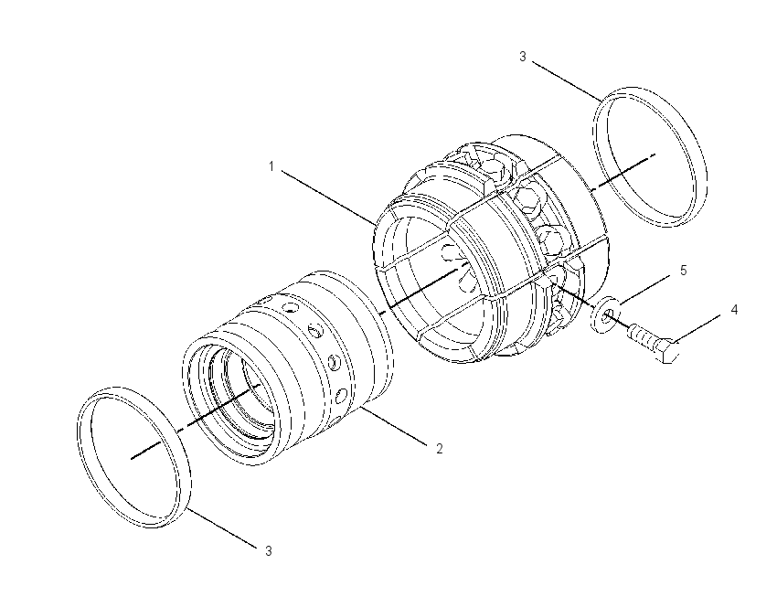 HUB GP-TRACK CARRIER 1889399 CAT