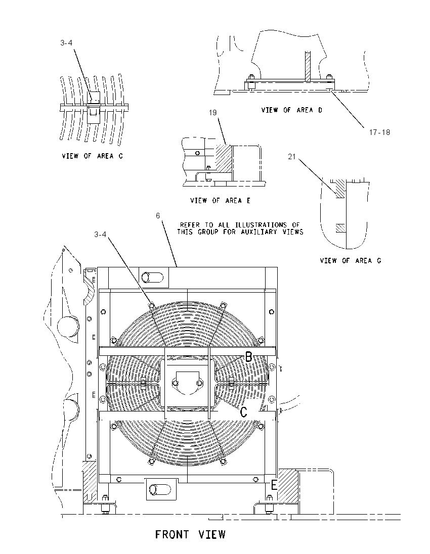 COOLER & MTG GP-HYDRAULIC OIL 1838089 CAT