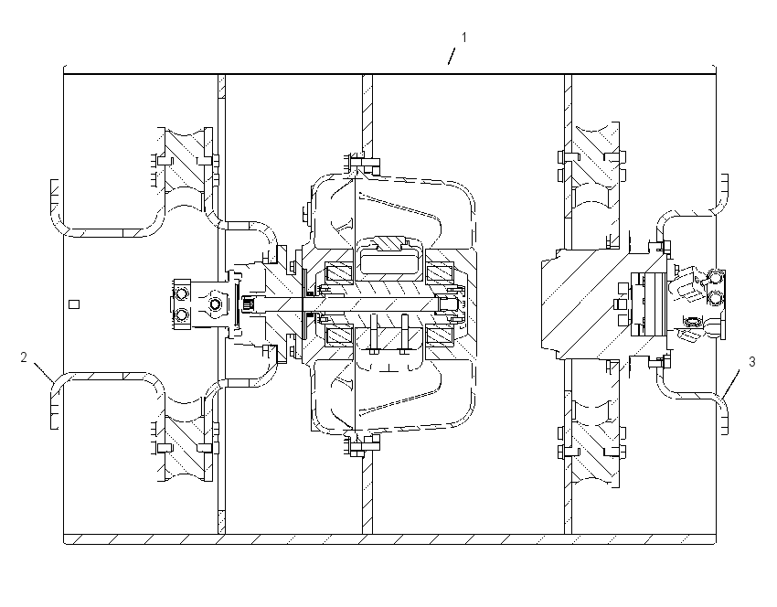 DRUM GP-DRIVE & VIBRATORY 1883117 CAT