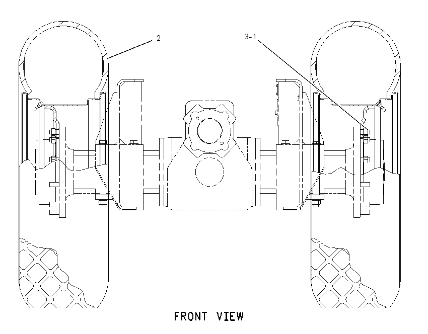 WHEEL & MTG GP-DRIVE 1862340 CAT