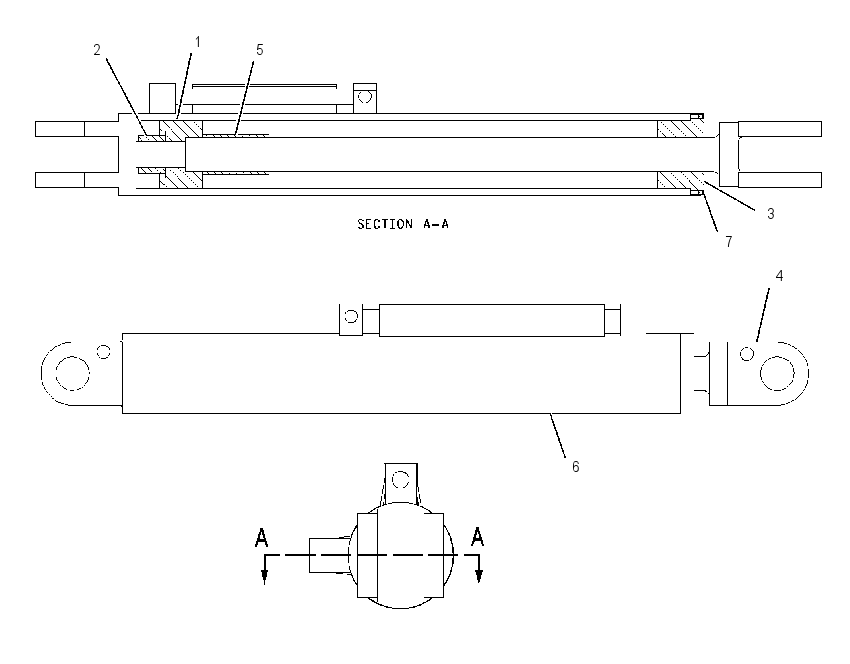 CYLINDER GP-ARCH 1986600 CAT