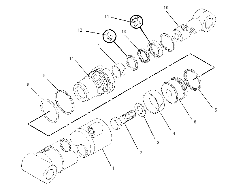 CYLINDER GP-EXTENDABLE STICK 6E5383 CAT