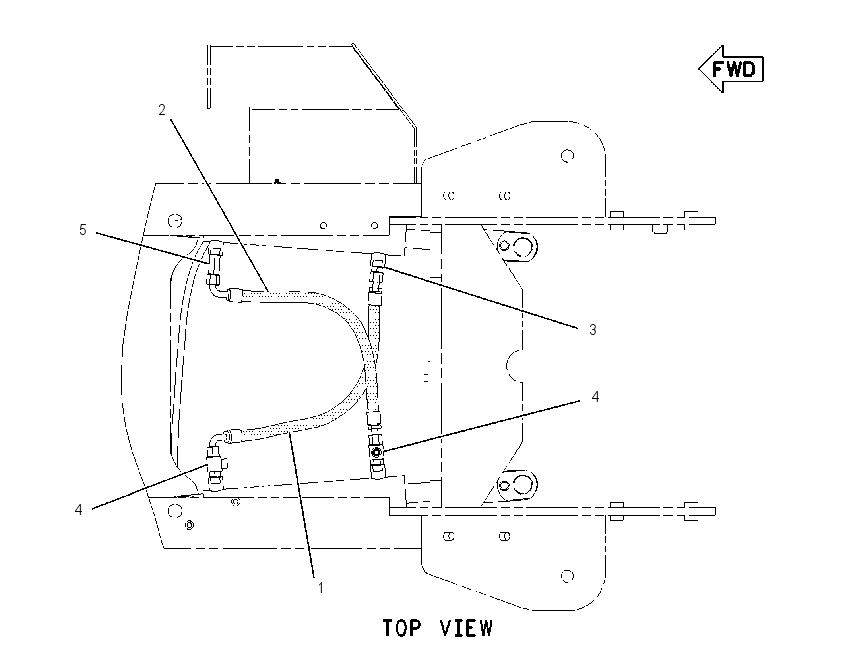 LINES GP-STEERING CYLINDER 2006925 CAT