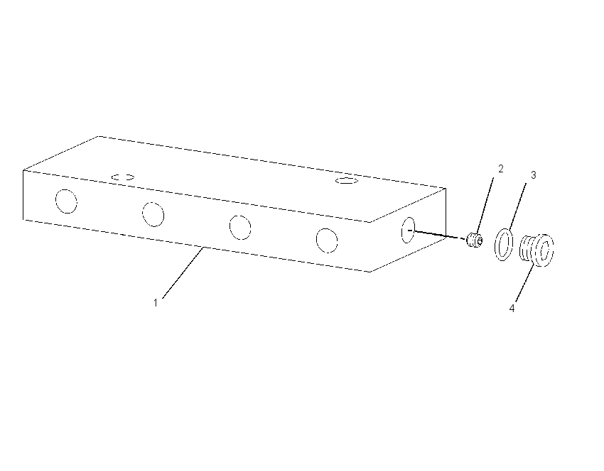 MANIFOLD GP-HYDRAULIC 1923848 CAT
