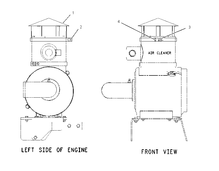 SHIELD GP-AIR CLEANER 2032062 CAT