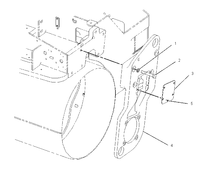 SUPPORT GP-MOTOR 1865144 CAT