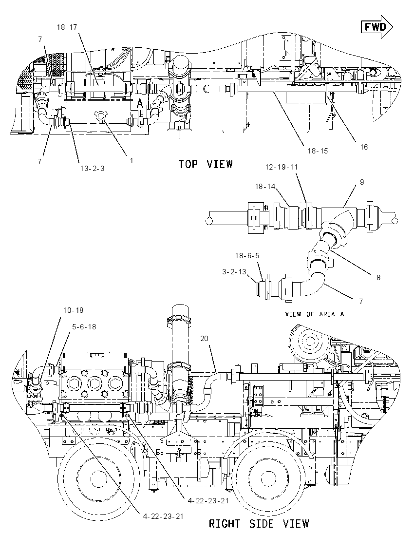 LINES GP-DISCHARGE 1660994 CAT