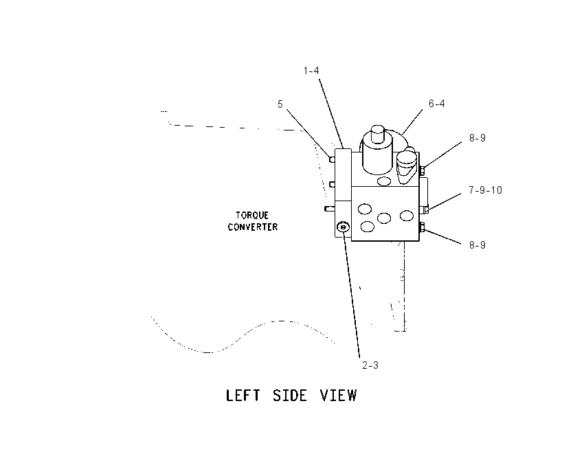 VALVE & MTG GP-LOCKUP CLUTCH 1620466 CAT