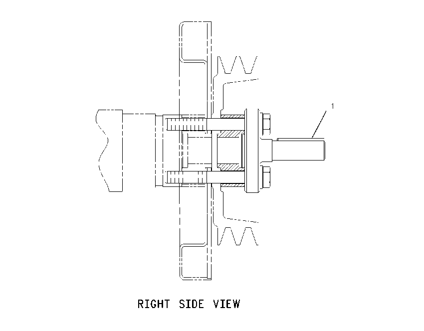 FASTENER GP-STUB SHAFT 1572608 CAT