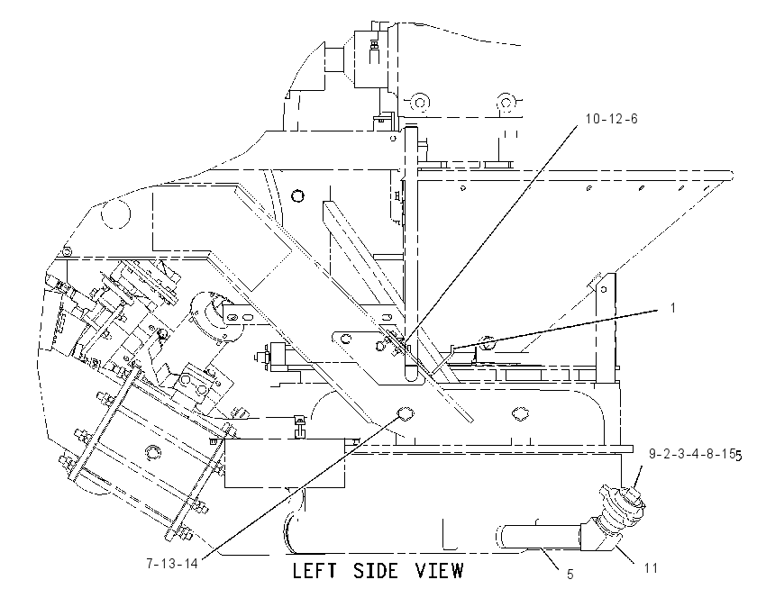 LINES GP-MIXER DRAIN 2112886 CAT