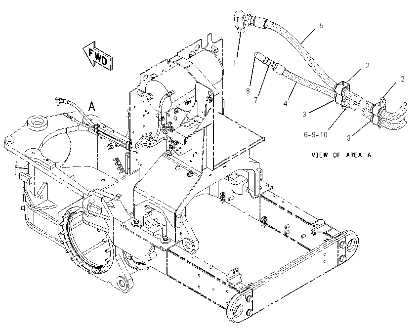 LINES GP-AIR TANK 2097827 CAT
