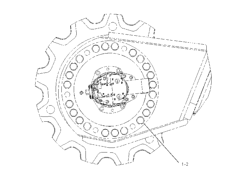 FASTENER GP-FINAL DRIVE & MTR 1643231 CAT
