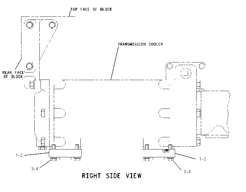 FLANGE GP-XMSN OIL COOLER 1117303 CAT
