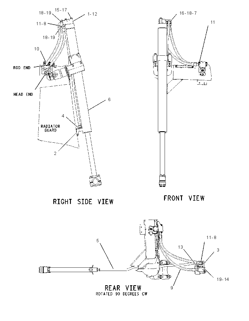 CYLINDER & LINES GP 2141432 CAT