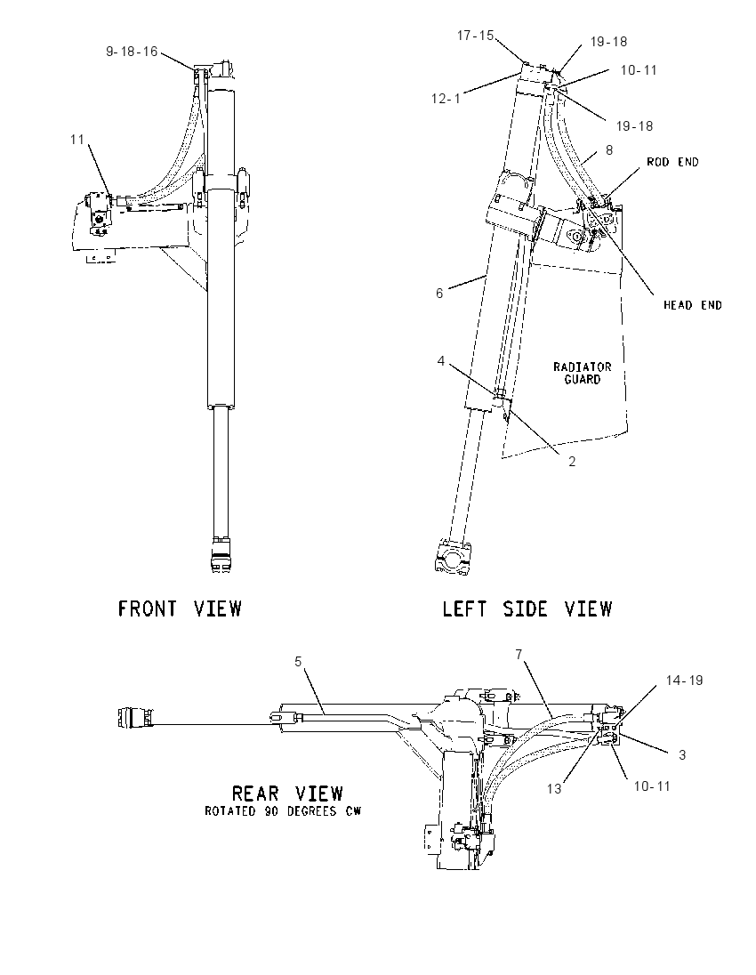 CYLINDER & LINES GP 2141433 CAT