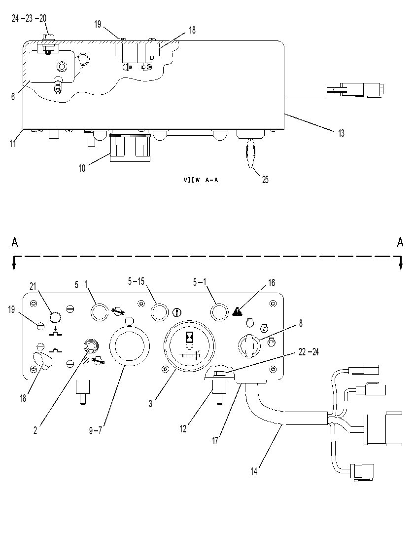 CONTROL GP-START/STOP 1318285 CAT