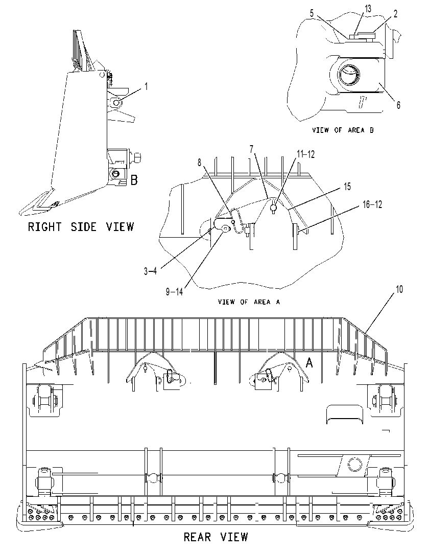 BLADE GP-SEMI-UNIVERSAL 2060362 CAT
