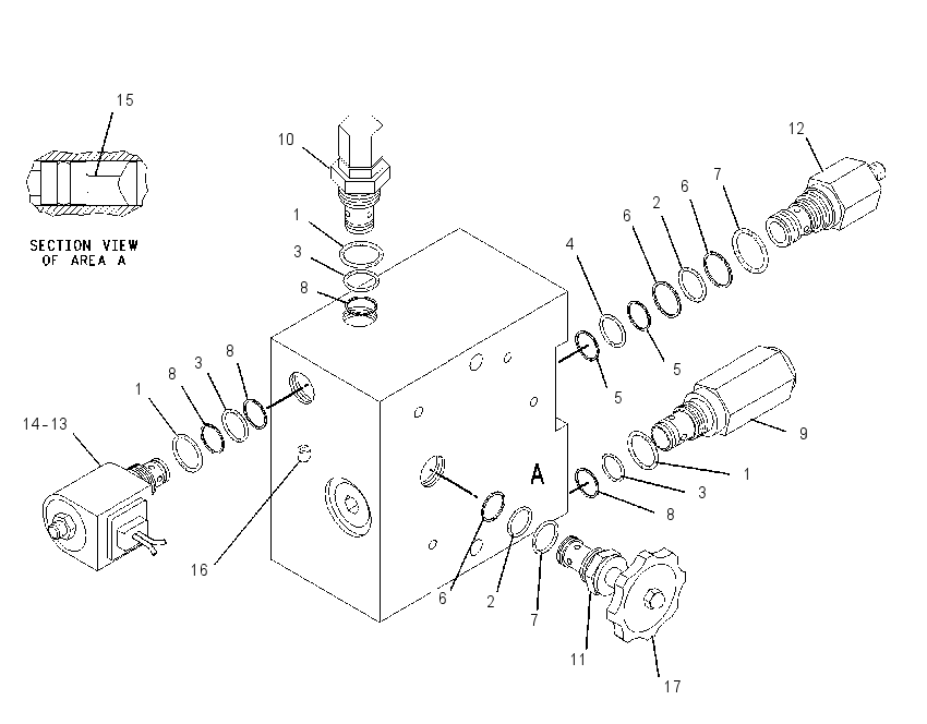 VALVE GP-VIBRATORY 8I0672 CAT