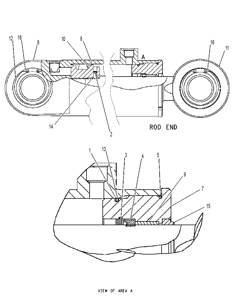 CYLINDER GP-COMPENSATING 1668011 CAT