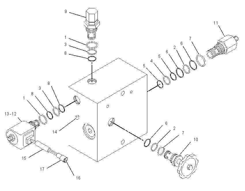 VALVE GP-VIBRATORY 1305123 CAT