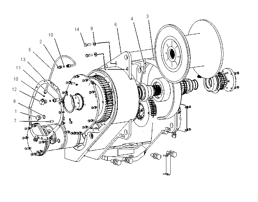 CASE GP-WINCH 2085546 CAT