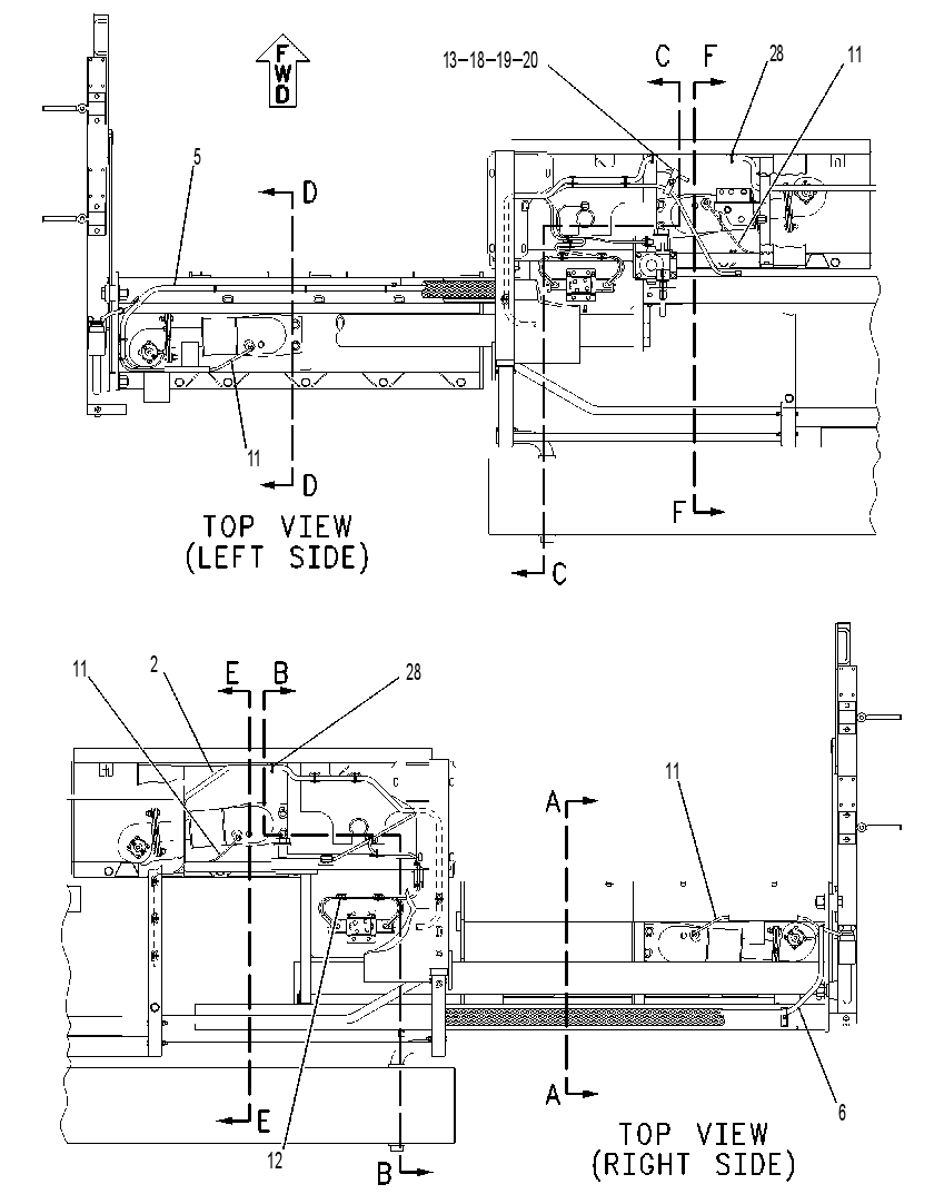 Проводка выглаживающей плиты 8I0599 CAT
