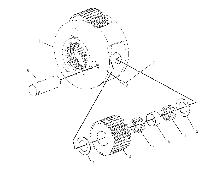 PLANETARY GP-WINCH 2118169 CAT