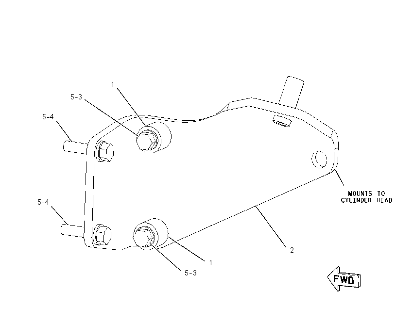 BRACKET GP-RADIATOR 1689118 CAT