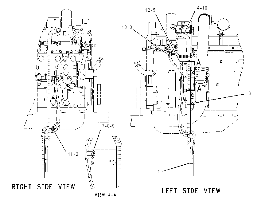Система отвода газов 1883520 CAT