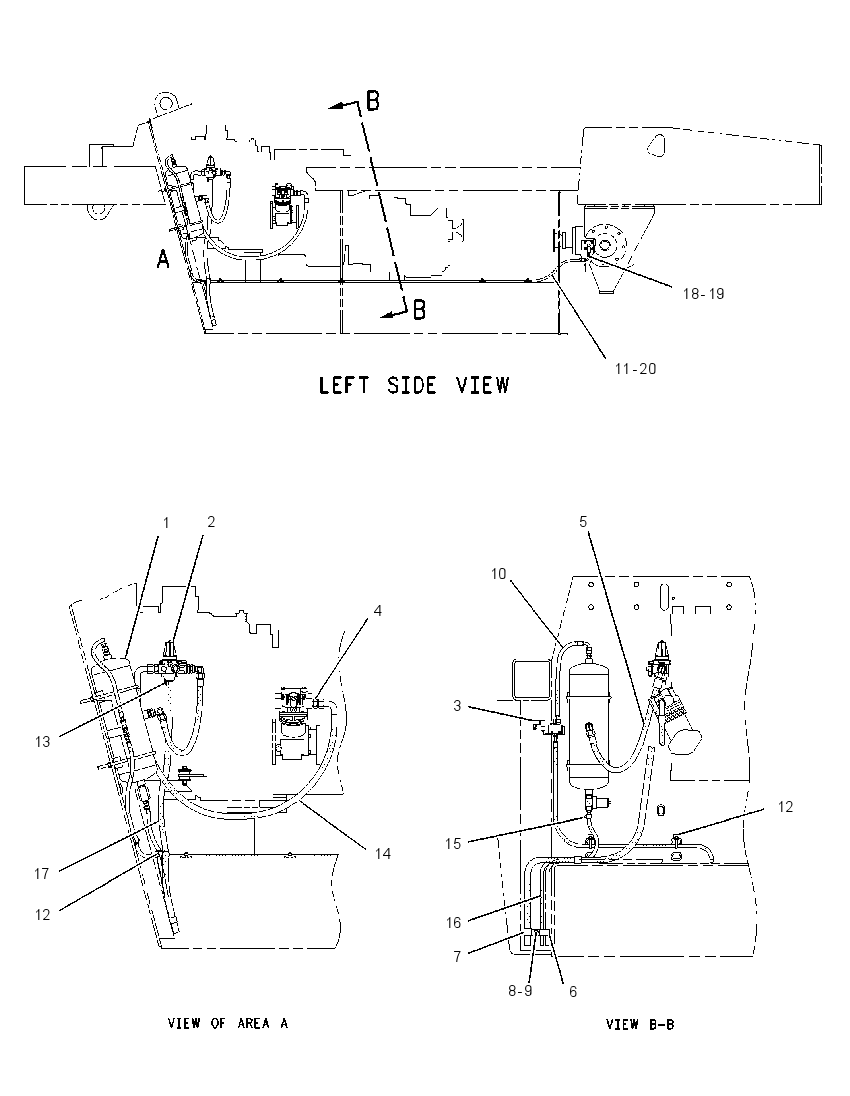 LINES GP-DIFFERENTIAL LOCK 2020311 CAT