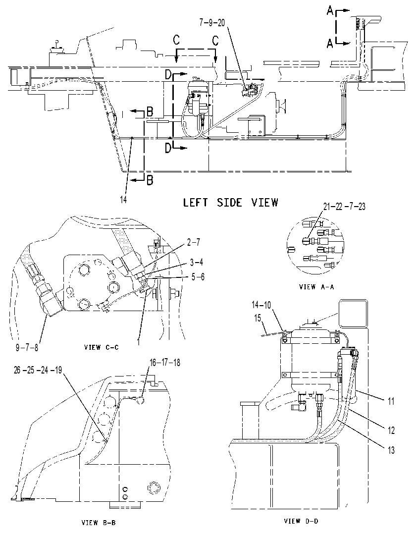 LINES GP-HYDRAULIC FILTER 1875117 CAT