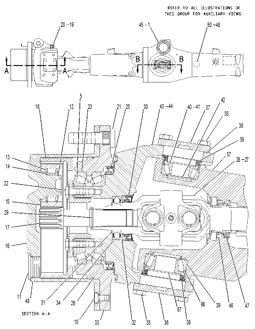 AXLE GP-DRIVE & STEERING 1545471 CAT